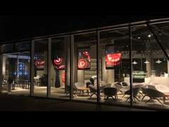 LED See Through Screen Transparent Display For Video Show