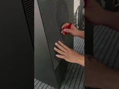 1920-3840HZ 주사율 전면 개방형 알루미늄 캐비닛 옥외 전면 탈착식 스크린 (시장 수요 충족)