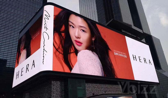 320x320 야외 P6.67 앞 서비스 led 화면 IP65 알루미늄 내각