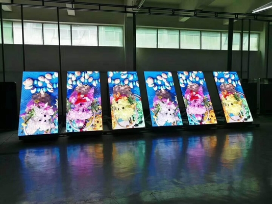 P6은 앞 서비스 알루미늄 국무와 모듈 야외 RGB 풀 컬러 비디오 월을 이끌었습니다