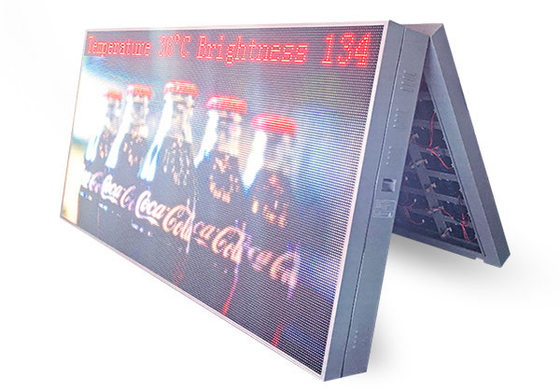 옥외 광고 앞 서비스 led 화면 P6.67 320X160MM 모듈 디스플레이
