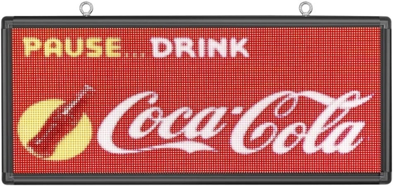 P4 240x80 야외 LED 신호 패널 Ce / Ul 인증 전원 공급