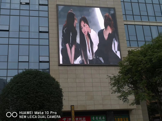 160*320mm은 화면에게 P4 옥외 광고 LED 디스플레이 화면 SMD2525를 보내게 했습니다