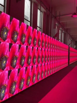 128*256mm 실내 고정된 LED 화면, P2RGB HD LED 비디오 월