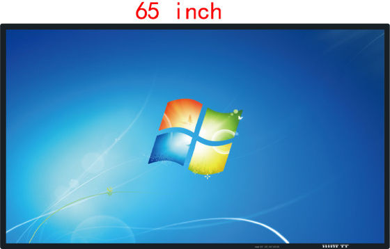 강화 유리 LCD 터치 스크린, 학교를 위한 80KHz 65 인치 LCD 모니터
