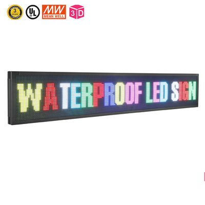 RGB P10은 윈도우를 위한 스크롤링 게시판 6500 NIT을 이끌었습니다