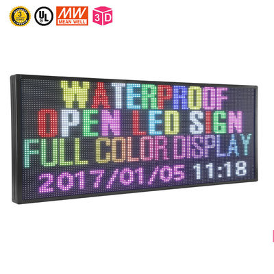 RGB P10은 윈도우를 위한 스크롤링 게시판 6500 NIT을 이끌었습니다