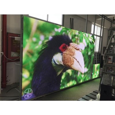 RGB P10 야외 주도하는 비디오 디스플레이 960x960mm 배경 동기화 시스템