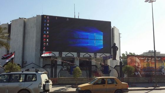 풀 컬러 P8 led 모듈, 6500개 알 옥외 광고 주도하는 화면