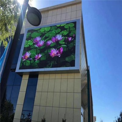 5500 알 야외 LED 광고 방송 디스플레이, 야외인 P6 LED 벽 화면 디스플레이