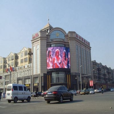 5500 알 야외 LED 광고 방송 디스플레이, 야외인 P6 LED 벽 화면 디스플레이