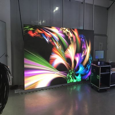 500x500mm 실내 임대는 화면을 이끌었습니다, P3.91 배경이 벽을 이끌었습니다