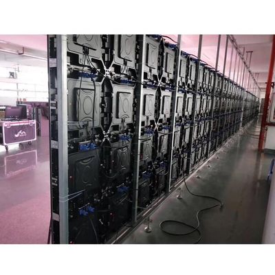 풀 컬러 P3.91 실내 임대 주도하는 화면 128x128은 CE 무대 주도하는 벽에 점을 찍습니다