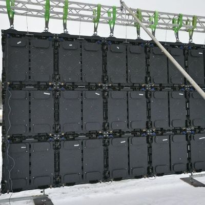 P4.81 야외 임대 주도하는 스크린 500mm*500mm 다이 캐스트 알루미늄