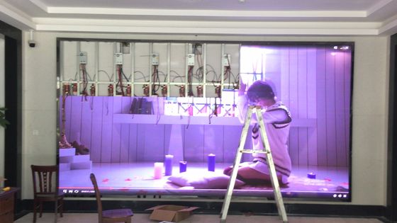 벽 고정 이음매 없는 P1.5 SMD2121 LED 울트라 슬림 디스플레이