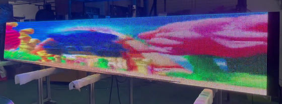 Nova TB2 컨트롤러가 있는 48X300 P6.67 RGB LED 비디오 디스플레이 IP65