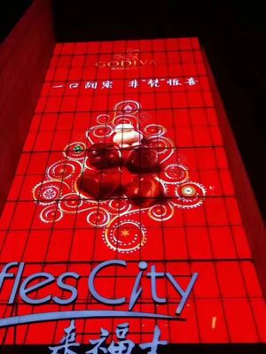 전면 조명 LED 시스루 스크린 P3.91