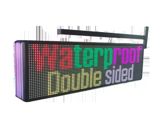 상점 광고를 위한 RGB 풀 컬러 풀그릴 스크롤링 LED 표시