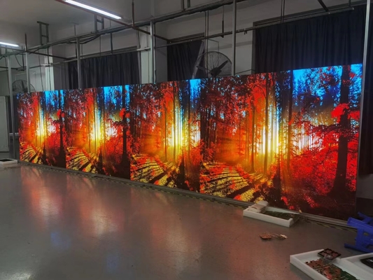 640 x 480mm 알루미늄 캐비닛이 있는 P1.667 실내 led 디스플레이 화면