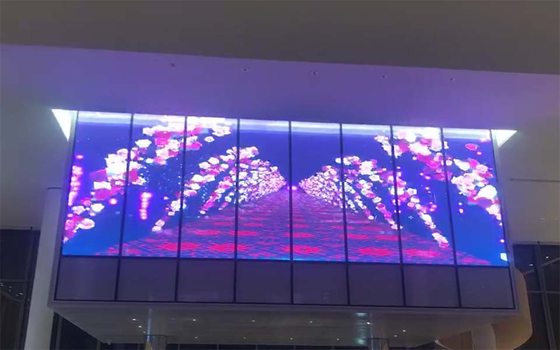 투명한 240V는 마케팅 캠페인을 위한 주도하는 패널 12m을 통해서 봅니다