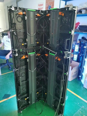 P3.91 야외 고정된 LED 디스플레이 500x500 내각 광고판