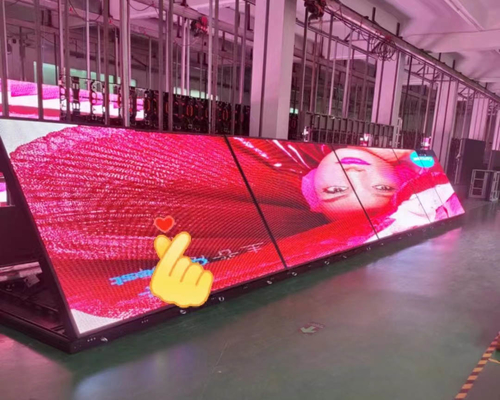 철 카비엔트 전방 액세스 LED 디스플레이 P8 RGB 옥외 광고 화면