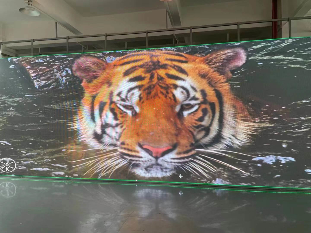 웨딩 홀 장식 P3.91 실내 주도하는 스크린 500x1000mm 알루미늄 내각