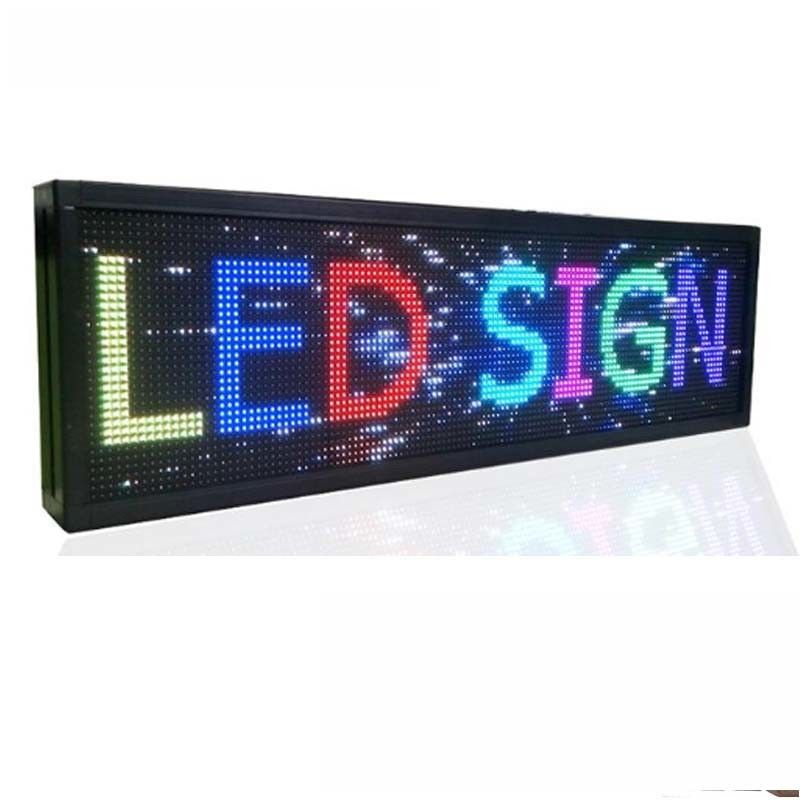 32*384cm 야외 주도하는 상품진열 신호는 RGB 풀 컬러에 탑승합니다