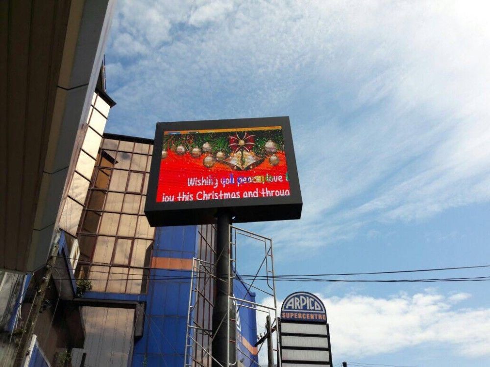 풀 컬러 P8 led 모듈, 6500개 알 옥외 광고 주도하는 화면