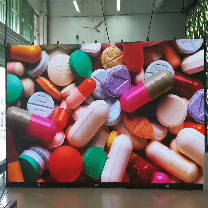 저주파 전류로 절약하는 야외 방수 P3 임대 LED 디스플레이 60 에너지