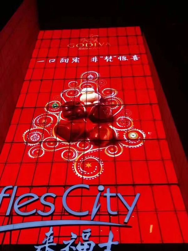 전면 조명 LED 시스루 스크린 P3.91